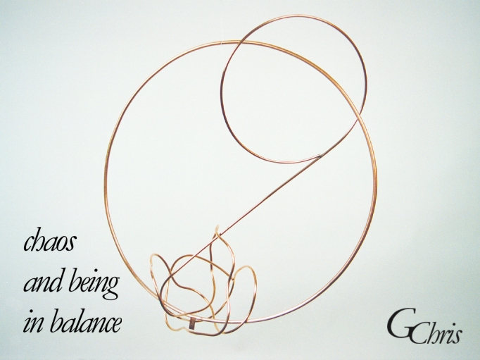 chaos and being in balance